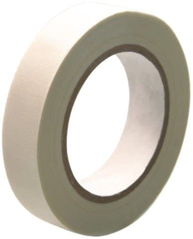 HTT-170408 High Temperature Fiberglass Tape With Silicone Adhesive, Ivory 1/2 inch x 36 yards