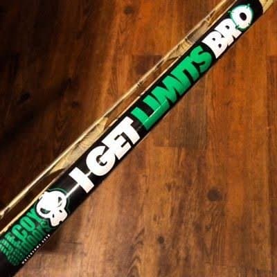 "I GET Limits BRO Shot Gun Barrel Sticker, Duck Hunting Decal, Goose Hunting Decal
