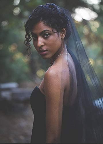 Barogirl Wedding Veil Comb Bridal Cathedral Veil 1 Tier Drop Veil Wedding Rhinestones Hair Comb for Brides, 118 Inches (Beige)