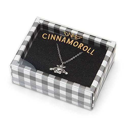 Sanrio Cinnamoroll Necklace with Pendant Silver Brass 45cm from Japan 395731