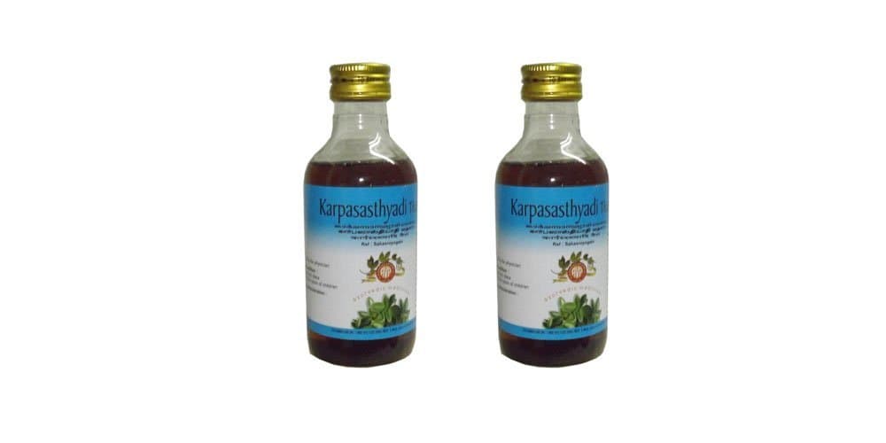 AVP Karpasasthyadi Thailam - 200ml (Pack of 2)