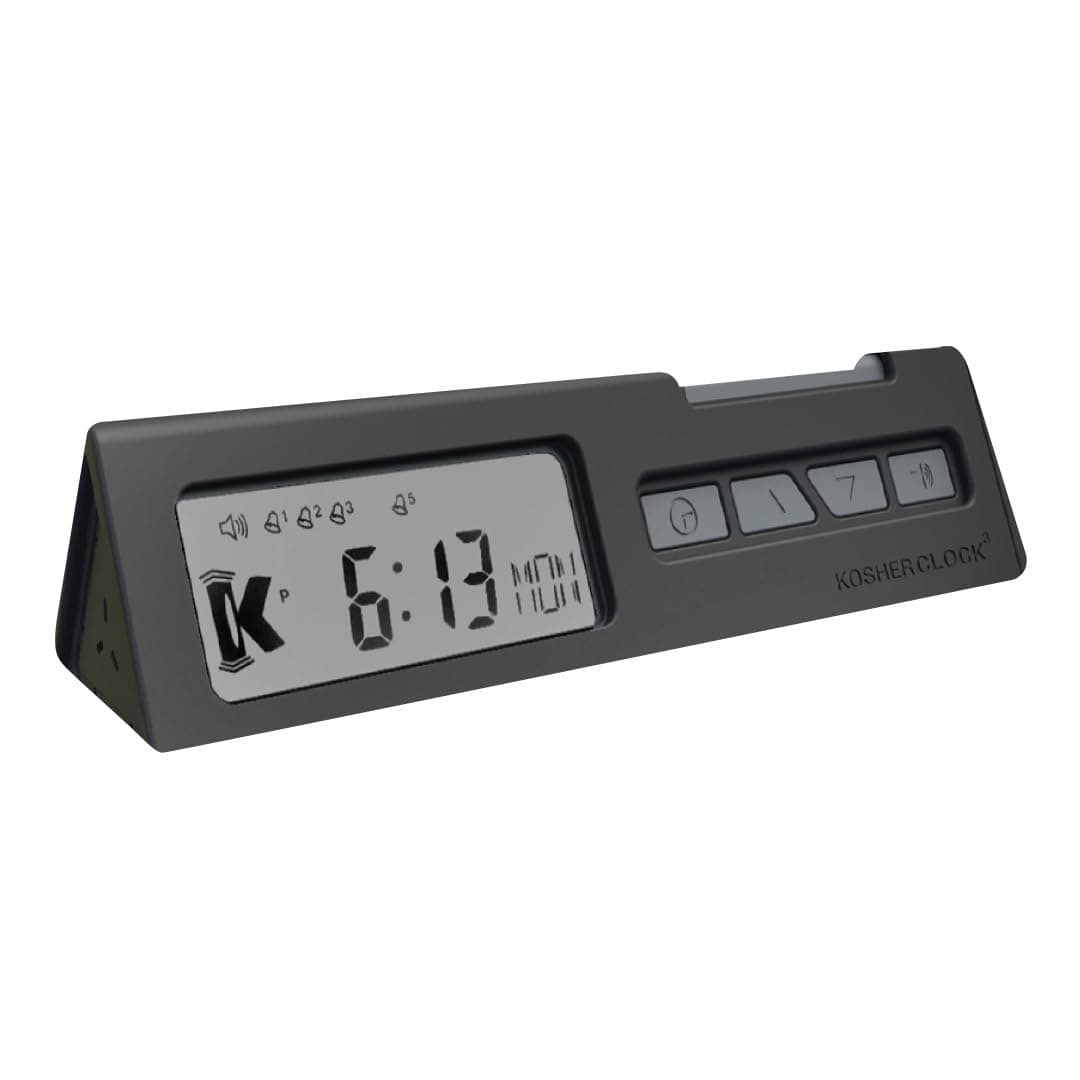 KosherClock™ V3 Black by Kosher Innovations™