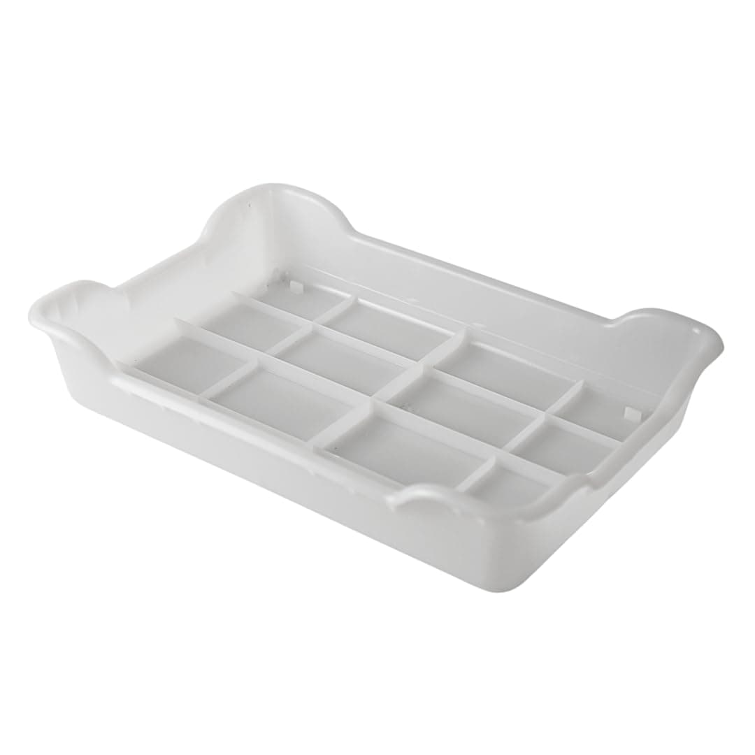 FASTFERMENT FastRack Bottle Drying Tray - Bottle Drying Tree alternative; Dry or Store your Beer, Wine or Bomber/Belgian Bottles; Perfect addition to your Home Brewing Supplies, Taupe, FastRack24 Tray (4822)