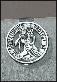 St. Christopher Auto Visor Clip Refills Pack Of 3