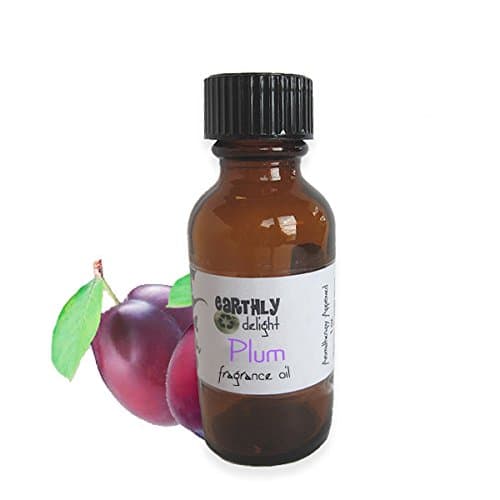 Earthly Delight Plum Fragrance Oil 1 Oz. Amber Bottle