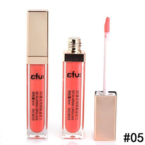 New Makeup EFU 3D Glaring Lip Gloss Colors Lipgloss 6ml # No.5