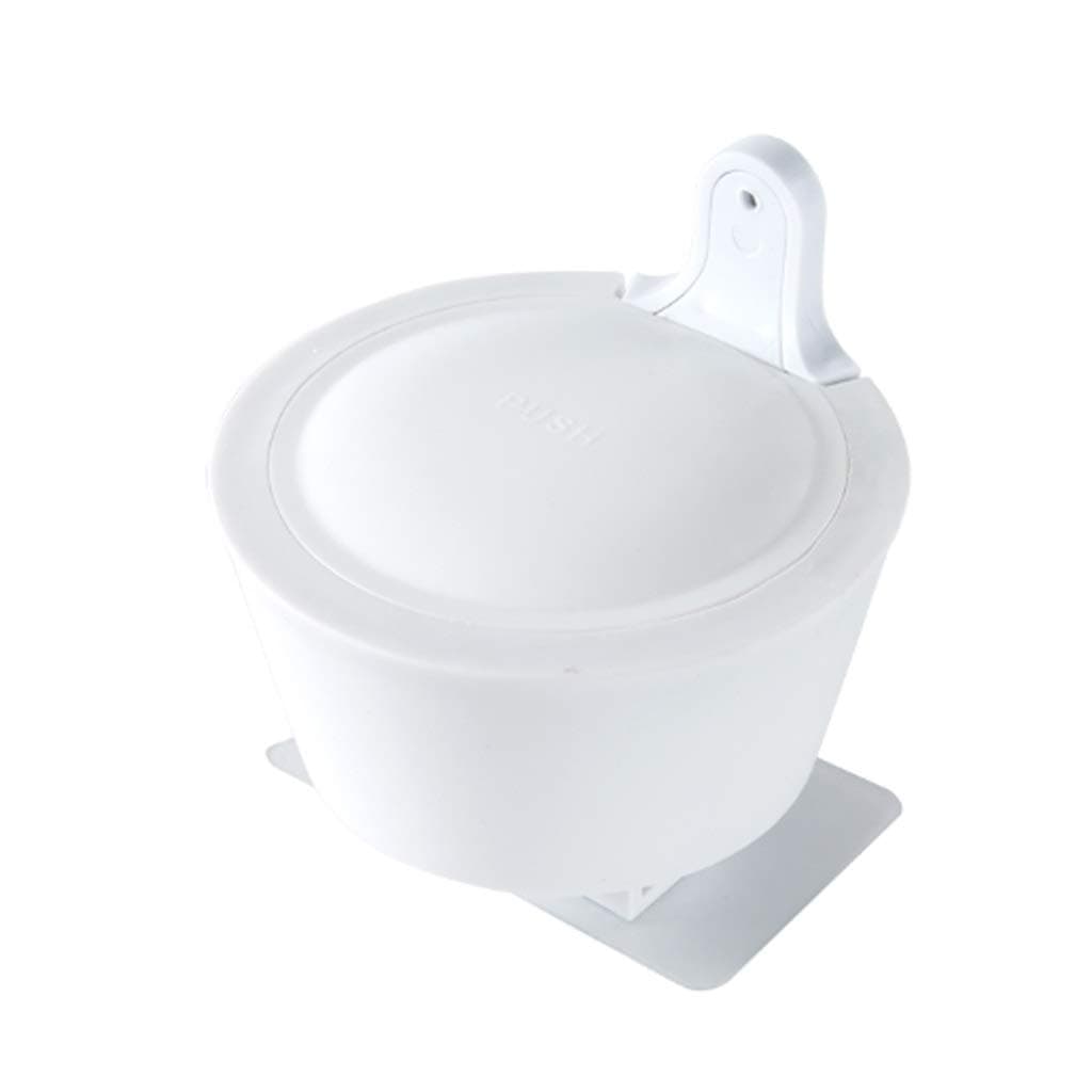 YBYB Soap Dispenser Creative Wall-Mounted Soap Dispenser for Kitchen Bathroom Dishwashing Liquid Press Type Soap Pump High Capacity Lotion Bottle Pump Bottles (Color : White)