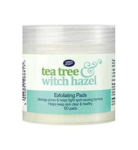 Boots Tea Tree & Witch Hazel Exfoliating Pads