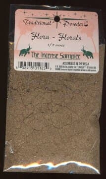 Flora - Florals - 1/2 Ounce - Resin Incense