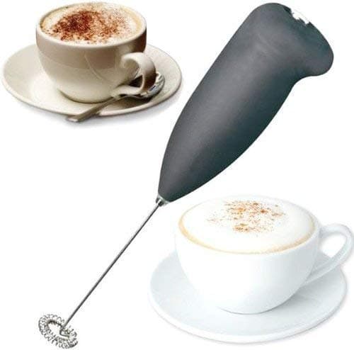 Milk Frother Handheld Electric Matcha Whisk, Handheld Milk Frother Electric Stirrer and Handheld Coffee Frother Mini Blender, Hand Frother Drink Mixer, Frappe Maker(Green)
