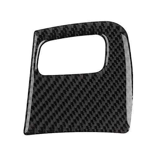 Topzon Keyhole Cover Trim - Carbon Fiber Car Interior Key Hole Frame Cover Trim Compatible with A4/B8/A5/8T/S5 08-15