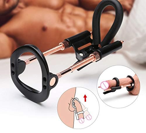 RingQ Professional Male Device Enlargement System Stronger Growth of Up to 30% Length Black