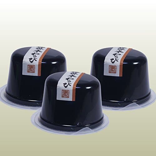 Traditional Japanese Sweets Warabimochi Wagashi Jelly Dessert Various set (Coffee Warabimochi 3 Pieces)