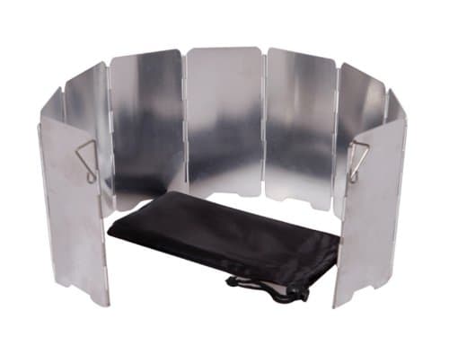 keepSporting 9 Plates Compact Folding Camping Picnic Cooker Stove Wind Screen Windshield