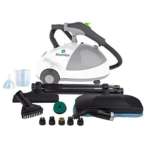SF-275 Heavy-Duty Sanitizing Steam Cleaner with Wheels and Casters Dimensions:17.32” L x 11.10” W x 13.00” H