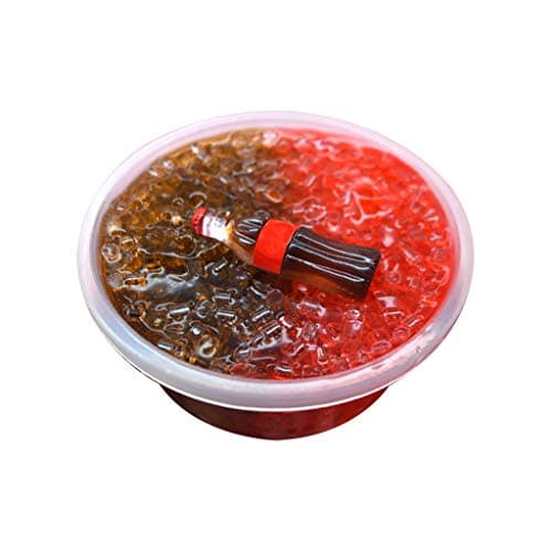 Xuways Putty Fluffy Cloud Slime with Ice Cola Accessories, Stress Relief Toy ,Scented Sludge Toy for Kids and Adults, Super Soft and Non-Sticky (60ml)