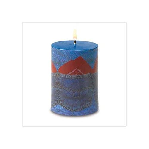 Denim Patchwork Candle