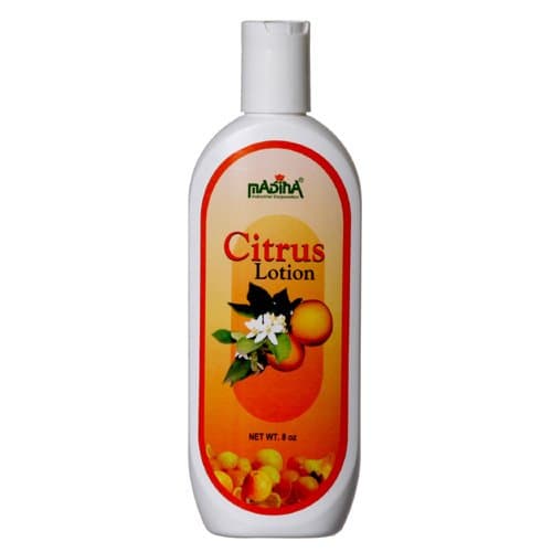 Madina Dry Skin Citrus Flavor- Daily Moisturizing Hand and Body Lotion - 8 oz