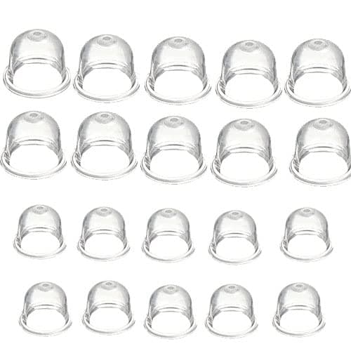 TucParts Universal Petrol Fuel Primer Bulb x 20 for Mower, Blower, Strimmer, Cutter, Hedge, Trimmer, Chainsaw 19mm & 22mm