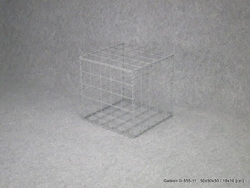 Gabion 50x50x50 cm Mesh 10x10 cm Wire 4mm