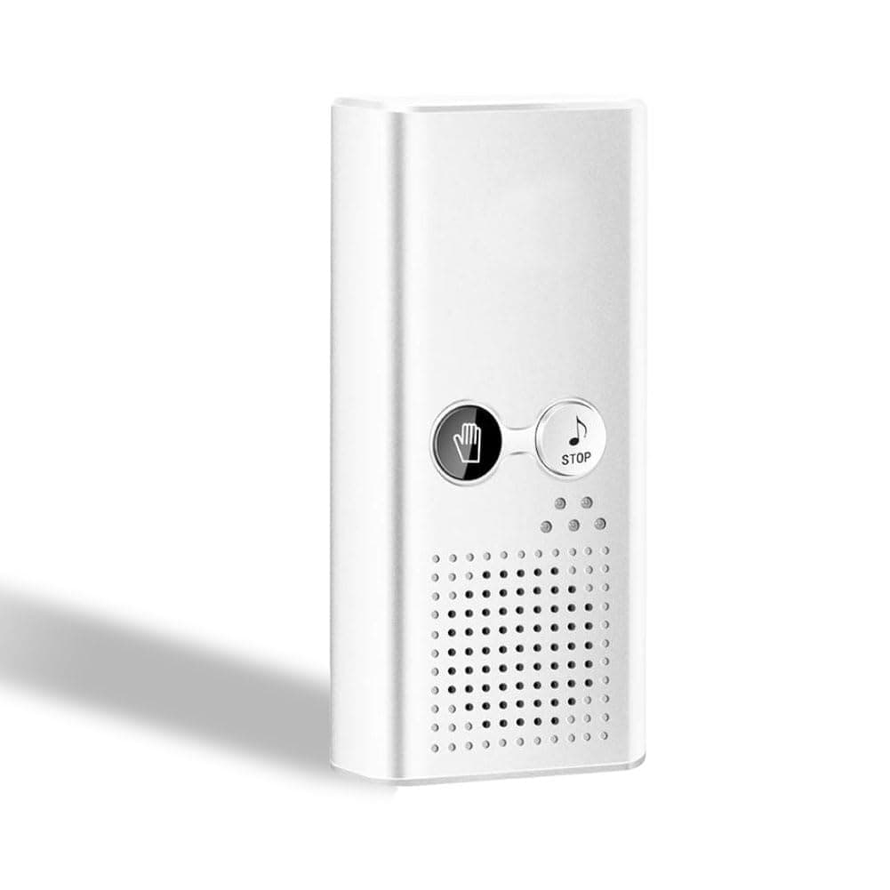 KiaoTime Bathroom White Noise Machine for Privacy - Bathroom Noise Blocker - Toilet Restroom Sound Machine of Running Water with Birds Chirping Songs for Privacy