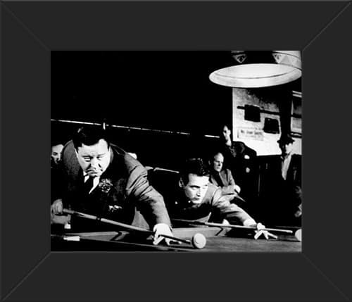 8x10 Poster Print FRAMED Glossy The Hustler - Newman & Gleason