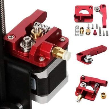 Aluminum extruder drive feed for Creality Enders 3/3 PRO CR-10, CR-10S, CR-10 S4, CR-10 S5, 1.75 mm, right hand