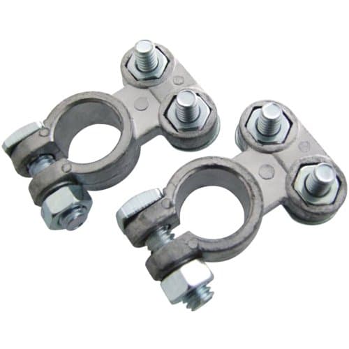 Car Battery Terminals Clamps 1 Pos & 1 Neg