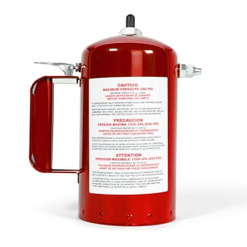 Sure Shot Sprayers - 1qt Enameled Steel Sprayer Model-a Red