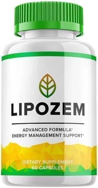Lipo-zem Capsules - 60 Capsules - Lipozem Advanced Formula Supplement - Lypozem Natural Ingredients Reviews - 100% Natural(1 Bottle)