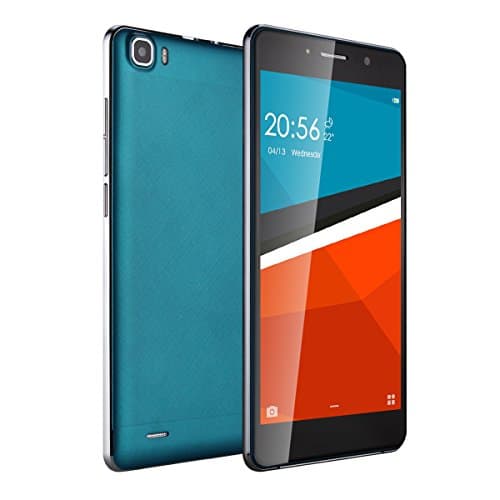 Smartphones Unlocked CHSLING 5.5" IPS HD Anroid 5.1 MTK6580 Quad Core ROM 8GB 5.0MP Camera Blue