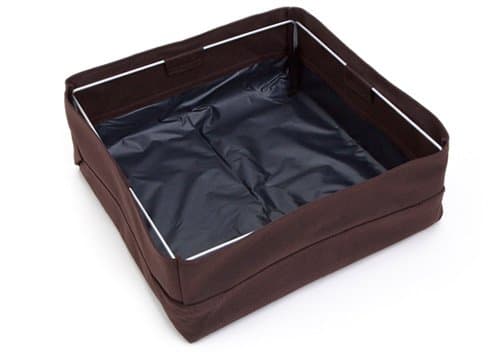 Woolly Pocket Lil' Meadow w/Reservoir (works indoors and outdoors) (Color: Chocolate) Garden (Modular, Sustainable, Eco, Green) Planter