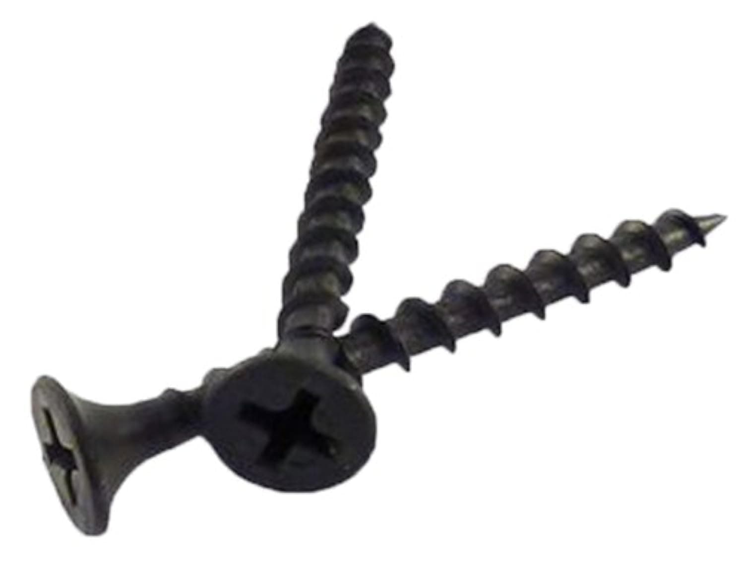 WoodproFasteners DWPC6X114-5 No 2 Phillips 5-Pound Net Weight 6 by 1-1/4-Inch Coarse Drywall Screws, 1420-Piece, Black