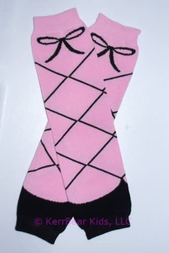 KerrBear Kids - Pink Ballet Leg Warmers