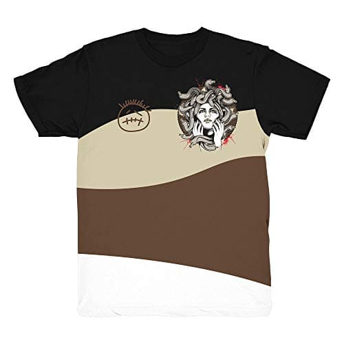 Cactus Jack 1 Medusa Wave Shirt to Match Jordan 1 Cactus Jack Sneakers | Jordan Retro 1 Travis Scott Shirt