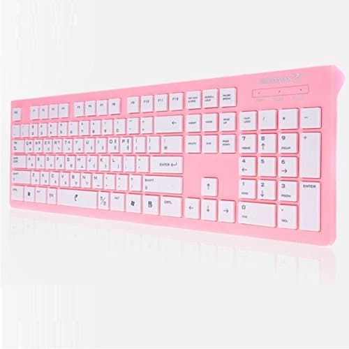 PLEOMAX PKB-550/PINK USB Keyboard Wired Standard Keyboard Skin include PKB550