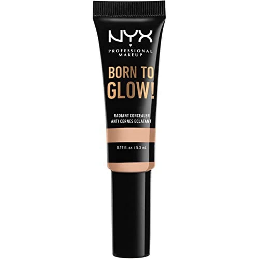 NYX PROFESSIONAL MAKEUP Born To Glow Radiant Concealer, Medium Coverage - Vanilla
