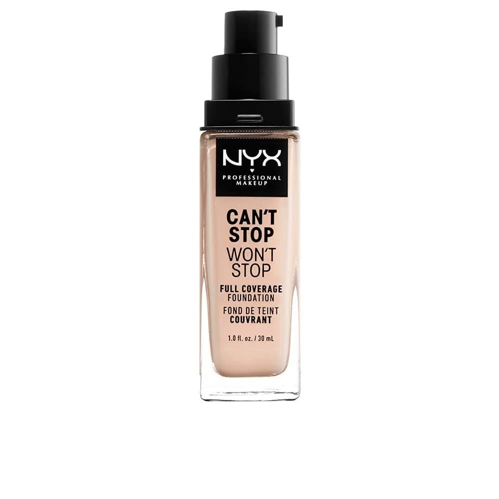 Professional Makeup Can't Stop Won't Stop 24-Hour Foundation (Light Porcelain, 30 ml)
