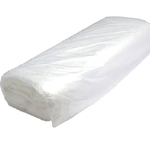 Equip247uk POLYTHENE DUST Sheet Waterproof Protects Against Paint Spills, Dirt & DUST (1, 2M X 25M)