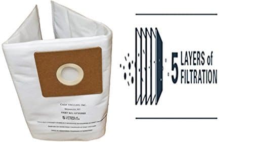 3 Replacement HEPA Bags for Shop-Vac 2-2.5 Gallon Units. Compare to 90668 [9066800] Type B All Around H11 FILTRATION Collection Bags. Also fits Craftsman CMXZVBE38774.