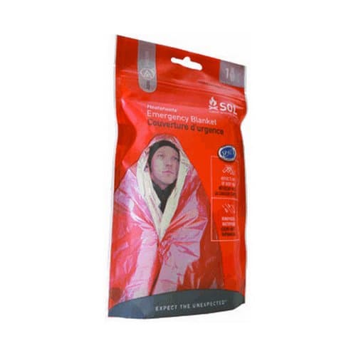 Adventure Medical Kits Sol Emergency Blanket, One Person, 2.9 Ozs. Color: 707708212222 Size: One Size Model: 0140-1222 Health and Beauty