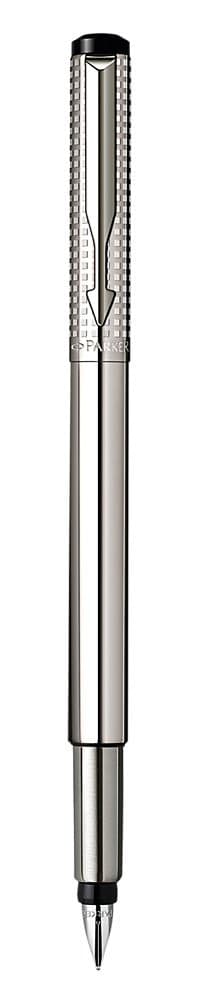 Parker Classic SS Chiselled Vector Fountain Pen Medium