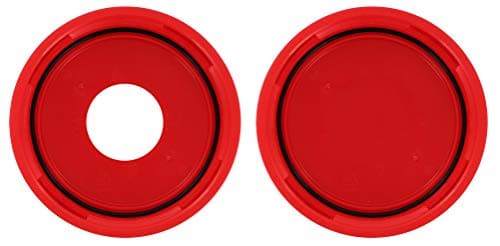 Replacement Lid And Gasket Set Fits FerMonster 1 Solid Lid and 1 Lid With Hole plus 2 Gaskets