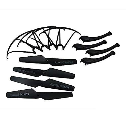 For Syma Parts X5sw X5sc 4*propellers Protector Guards Landing Skid Included 8pcs Mounting Screws Rc Mini Quadcopter