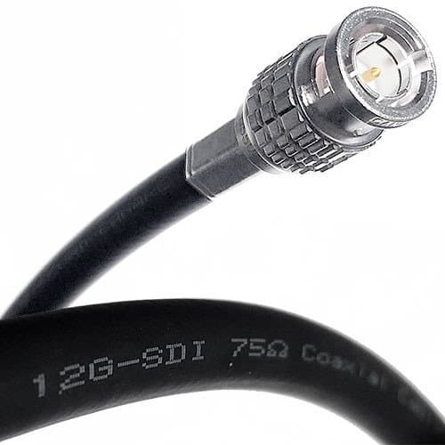 Canare L-5.5CUHD 12G-SDI 4K 16 AWG RG7 Single-Channel BNC Cable 250 FT