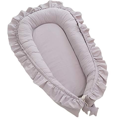 Newborn Infant Bassinet Baby Lounger Soft and Breathable for Co-Sleeping Baby Nest