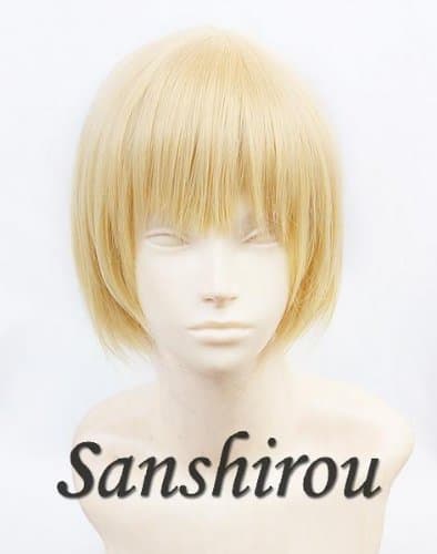 Giant Armin Arureruto style net with cosplay wig of march