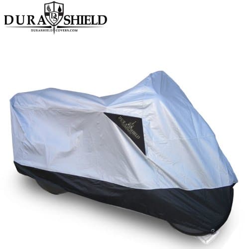 DuraShield Deluxe Lined Motorcycle Cover for Large Street Bikes and Cruisers