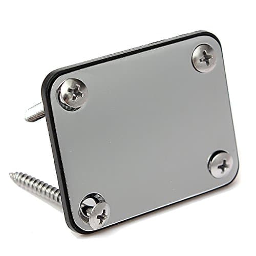 Afirst 3 Pack Guitar Neck Bass Plate Neck plate For Fender Start Tele with Screws