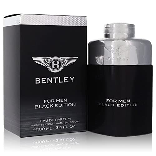 3.4 oz Eau De Parfum Spray Bentley Black Edition Cologne By Bentley Eau De Parfum Spray Cologne for Men~lasting perfume~ (t-fex-542813)